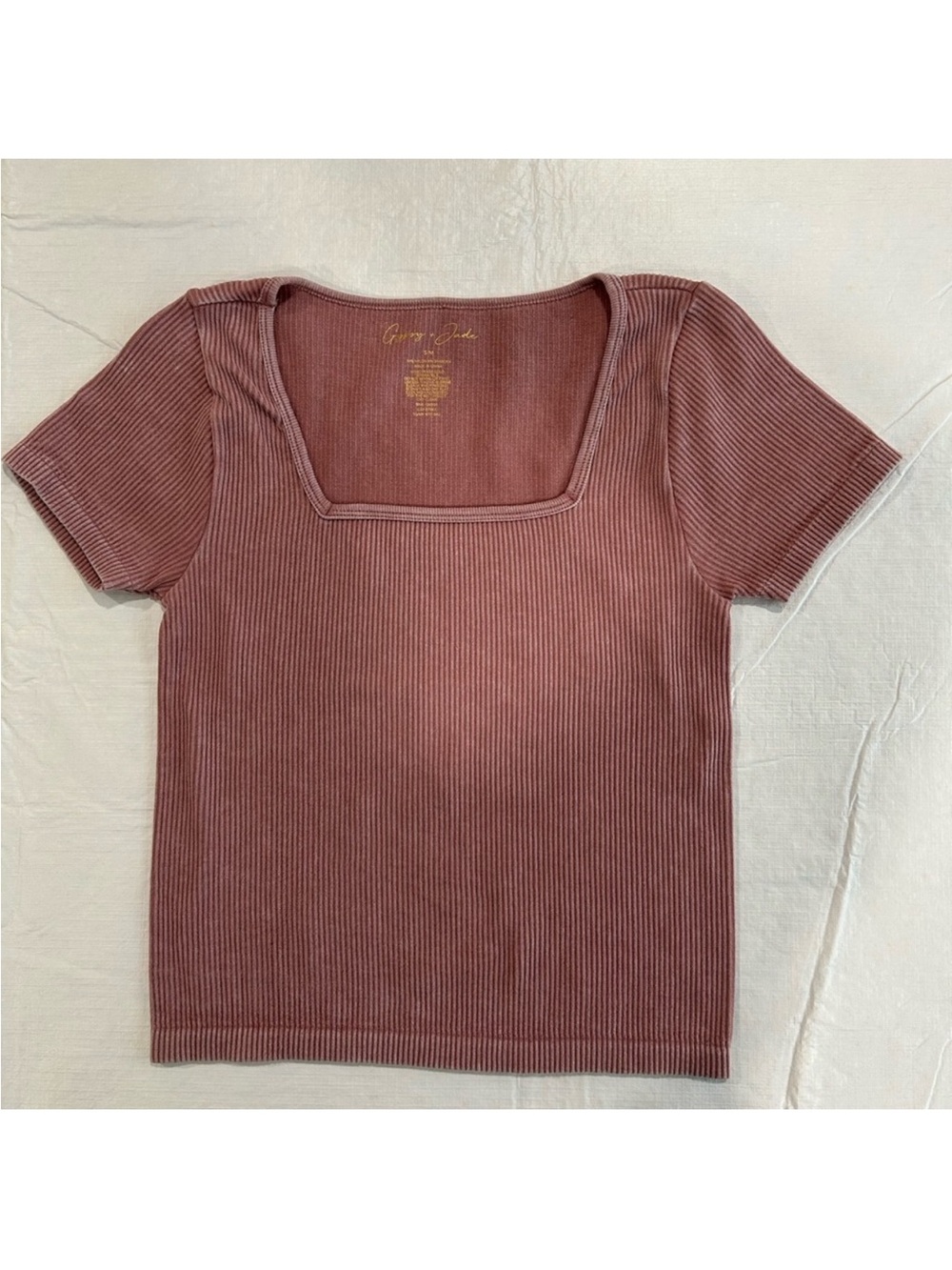 BUNDLE OF TWO Gypsy and Jade Mauve and Taupe Tees
